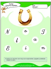 N Sesi Çalışma Sayfaları